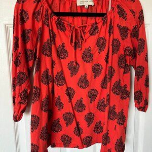 Jones New York Sport cotton 3/4 sleeve top